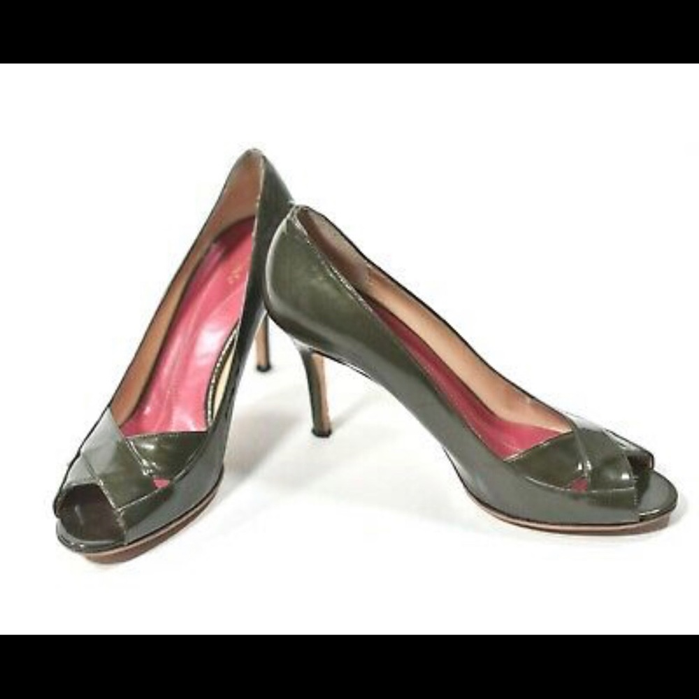 Kate Spade green pumps. Size 7